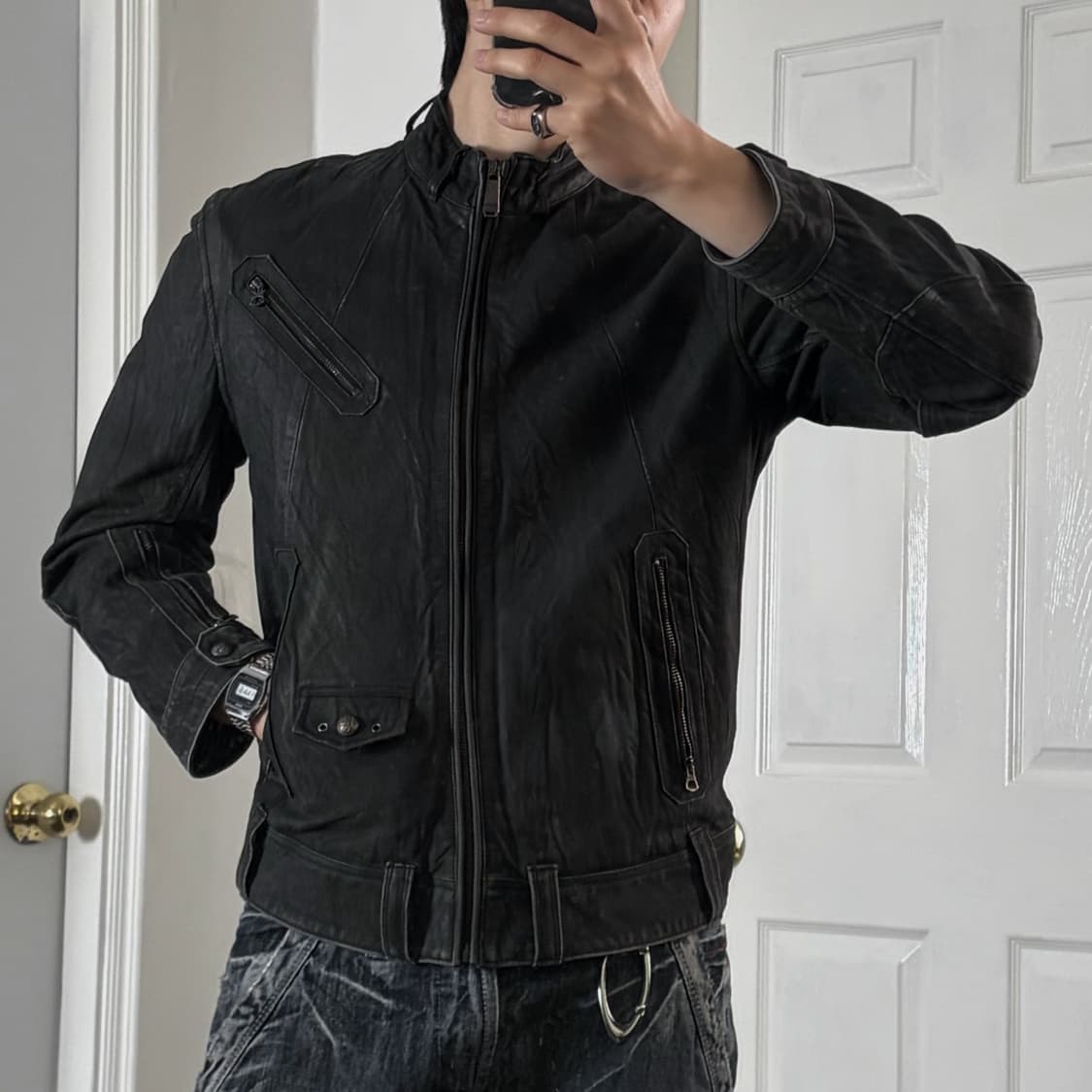 리바이스 고트스킨 바이크 자켓 상품이미지2