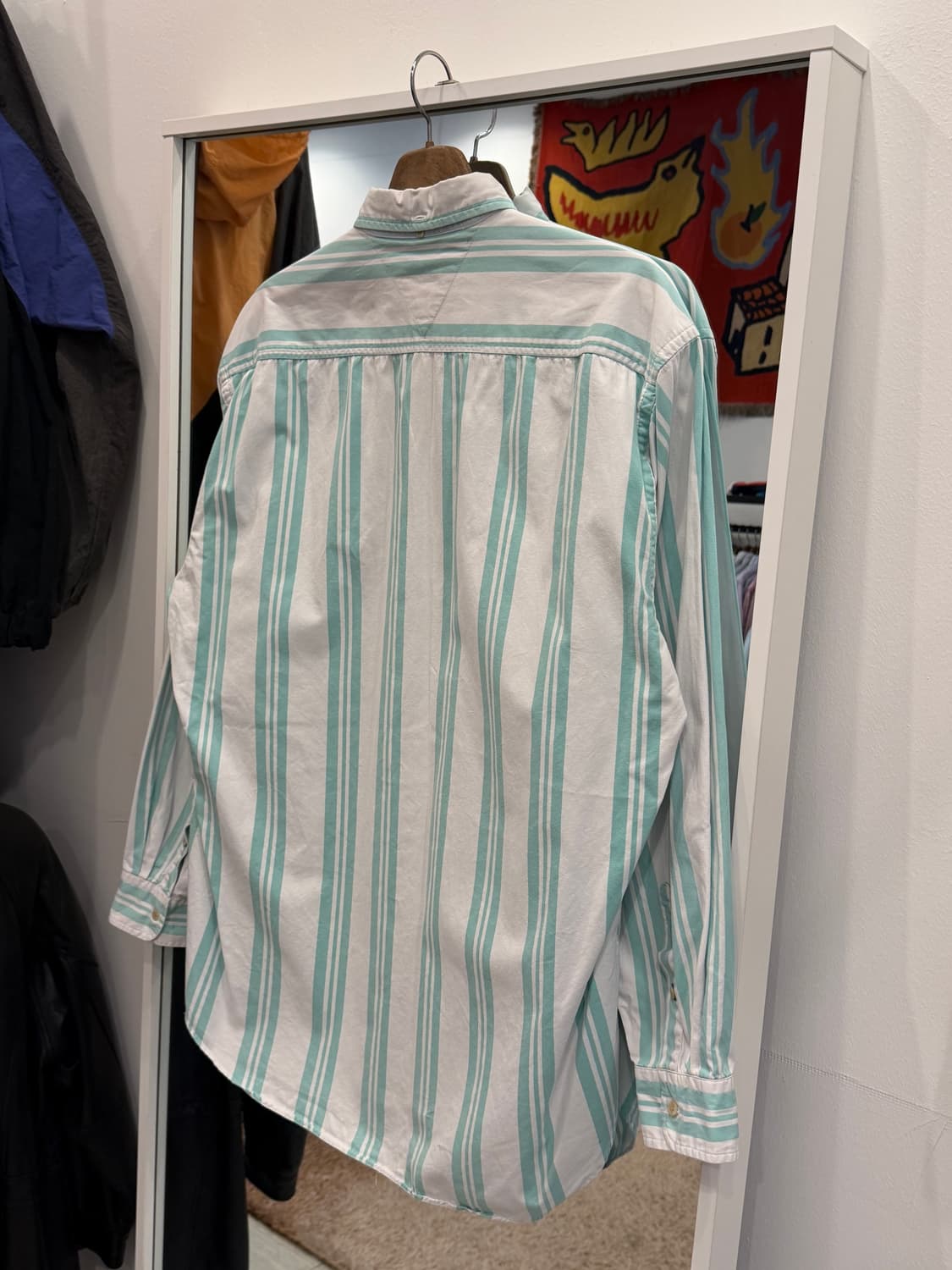 90s Tommy Hilfiger 타미힐피거 스트라이프 셔츠 상품이미지5