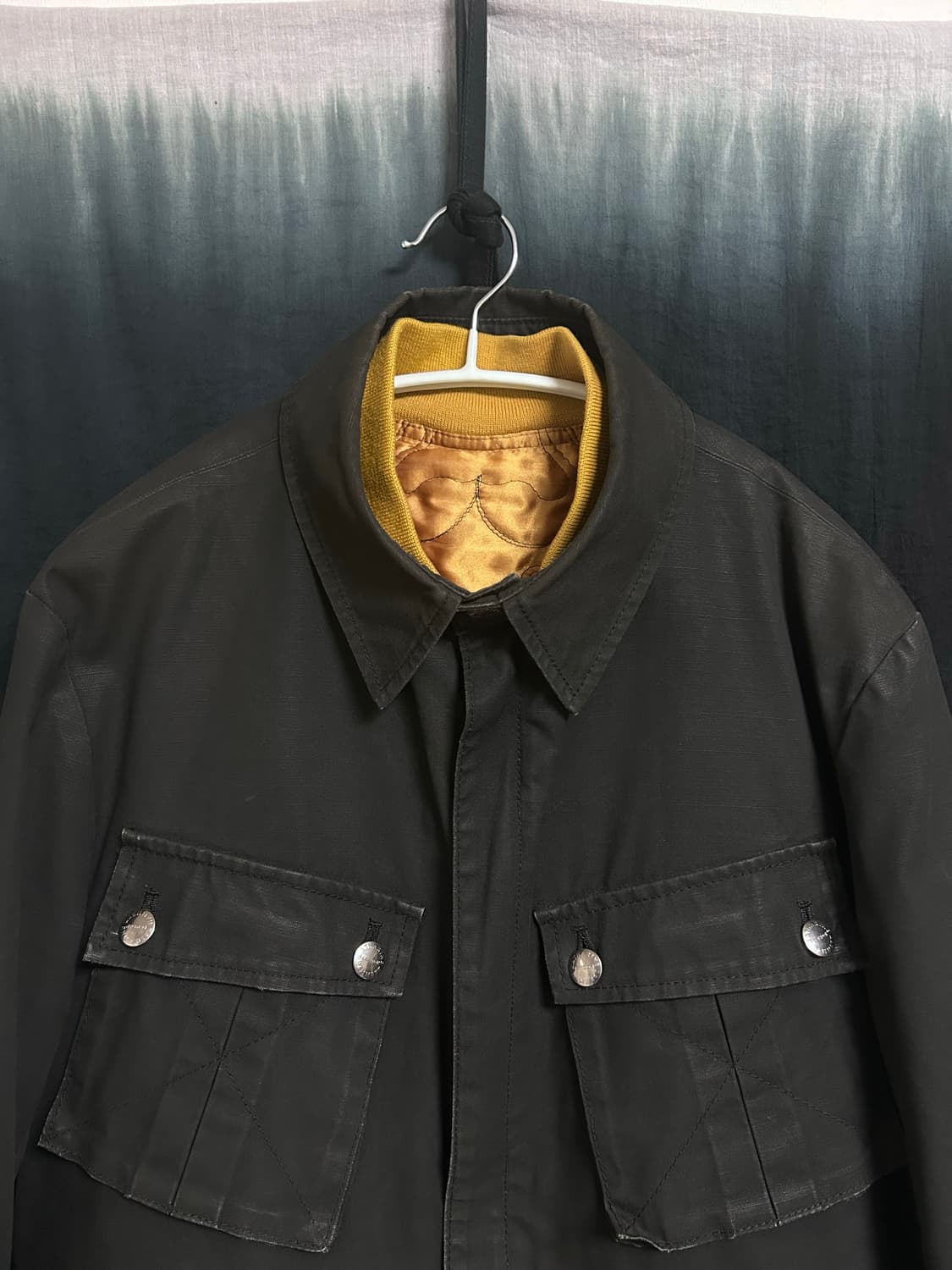 캐서린 햄넷 왁스코팅 헌팅 자켓 상품이미지2