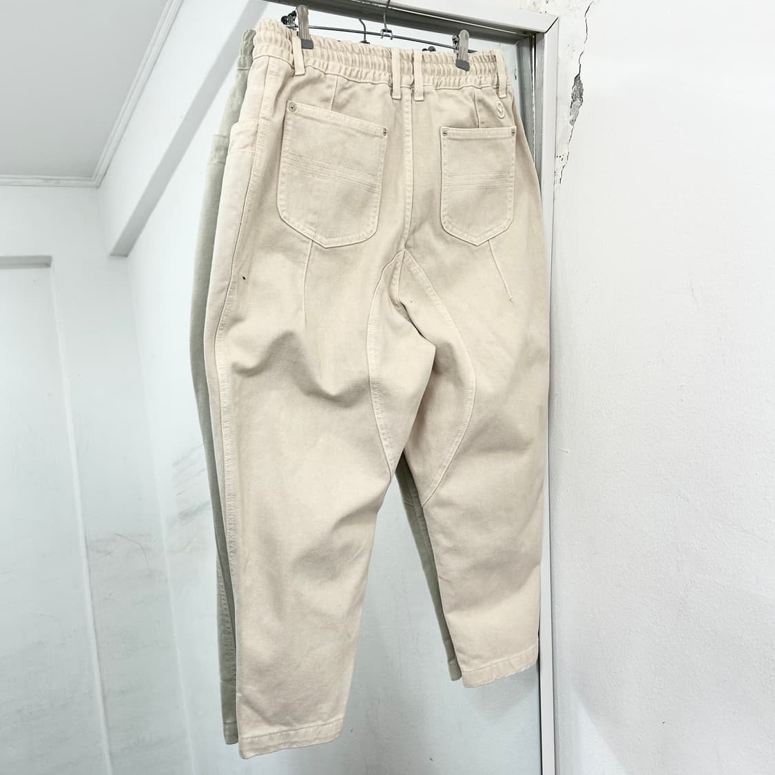 송지오 옴므 코튼 캐롯 팬츠 상품이미지5