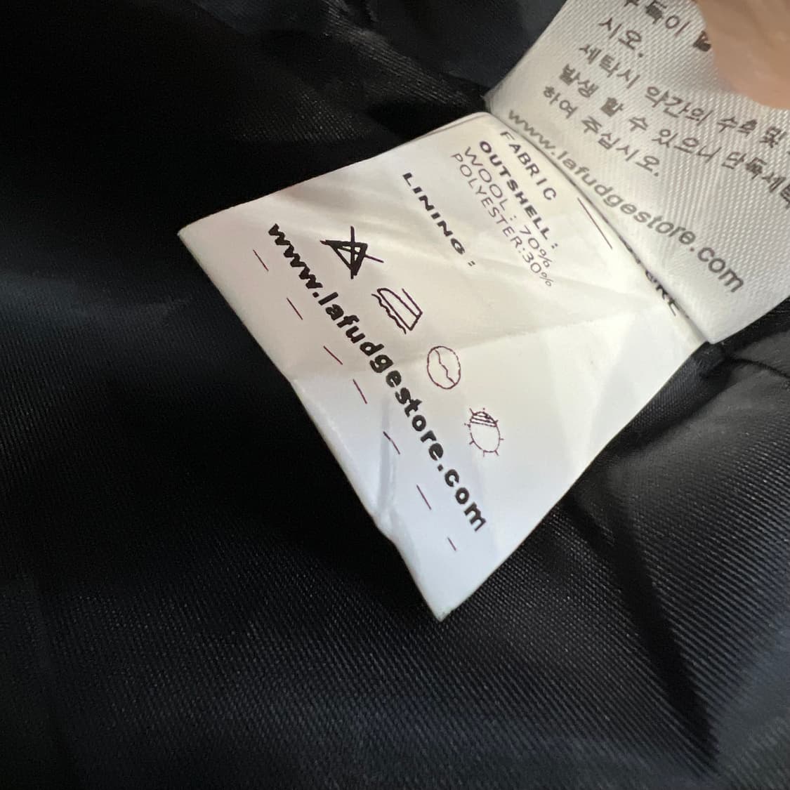 S) 라퍼지스토어 모직 발마칸코트 상품이미지6