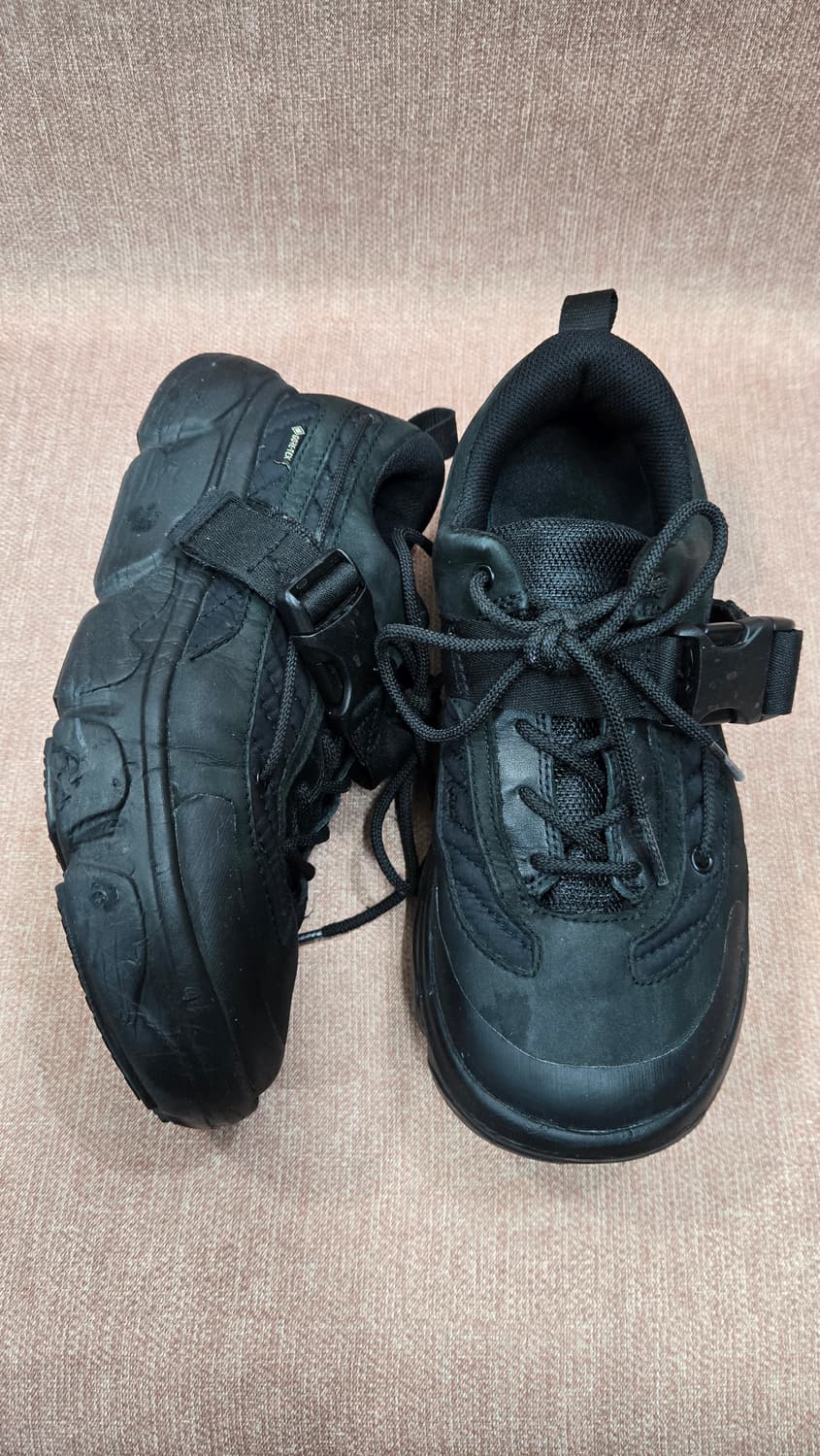 코오롱 240mm- 블랙 고어텍스 벨크로 운동화 상품이미지1