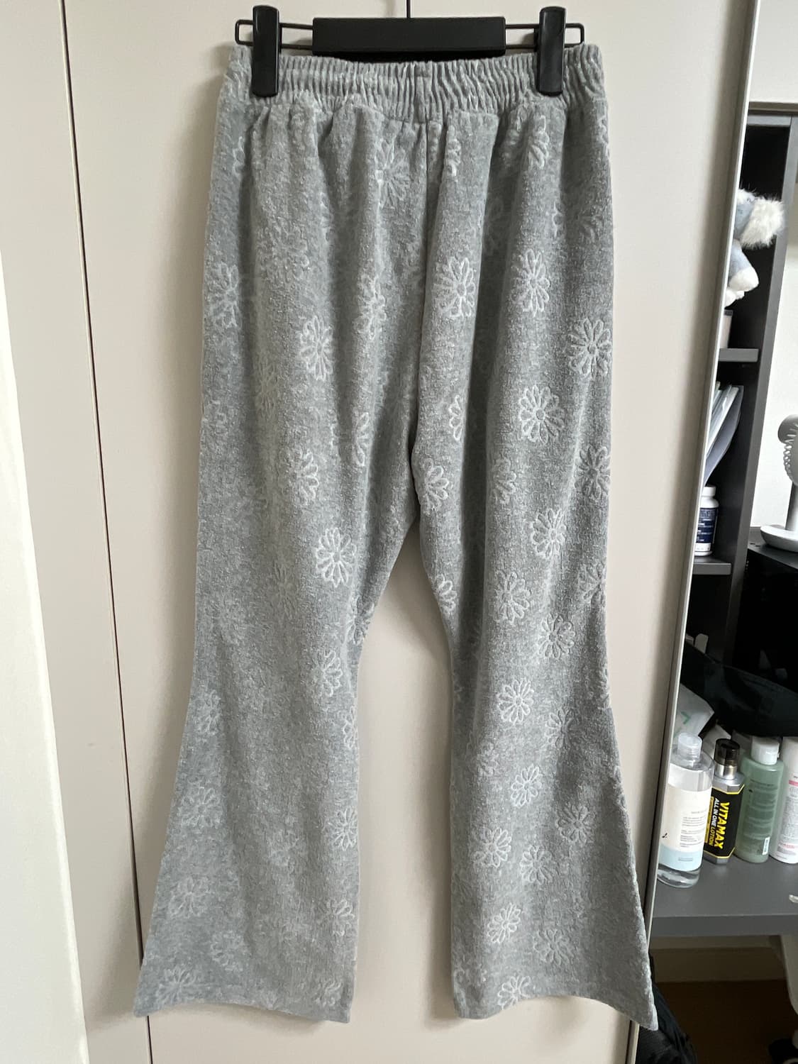 enzoblues 엔조블루스 테리 플라워 밴딩 팬츠 상품이미지6