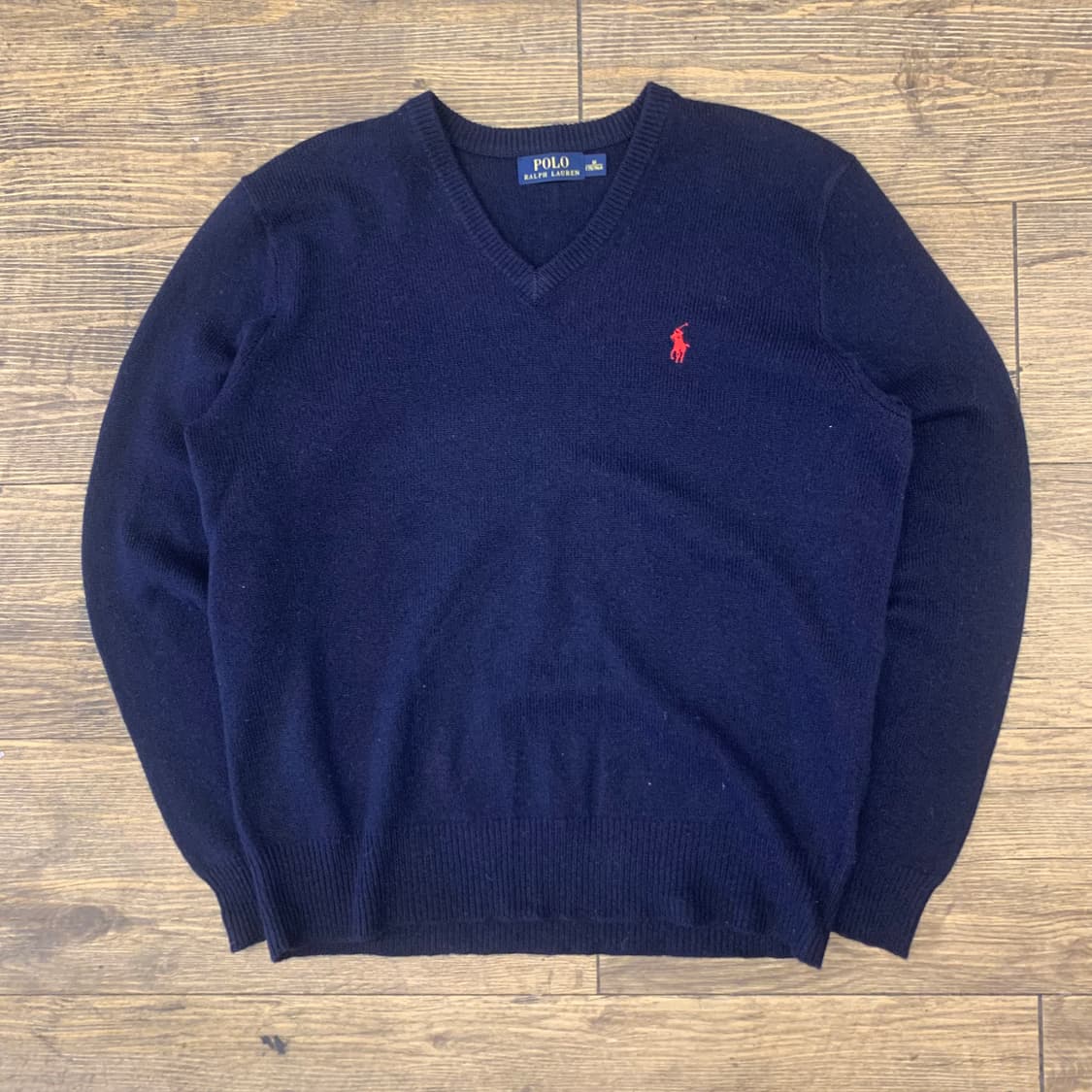 폴로 랄프로렌 네이비 니트 M 상품이미지2