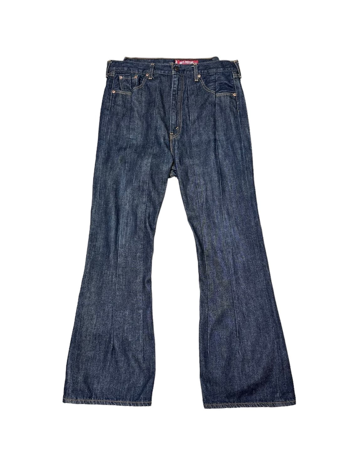 S ) 준야와타나베 리바이스 부츠컷 절개 데님 상품이미지1