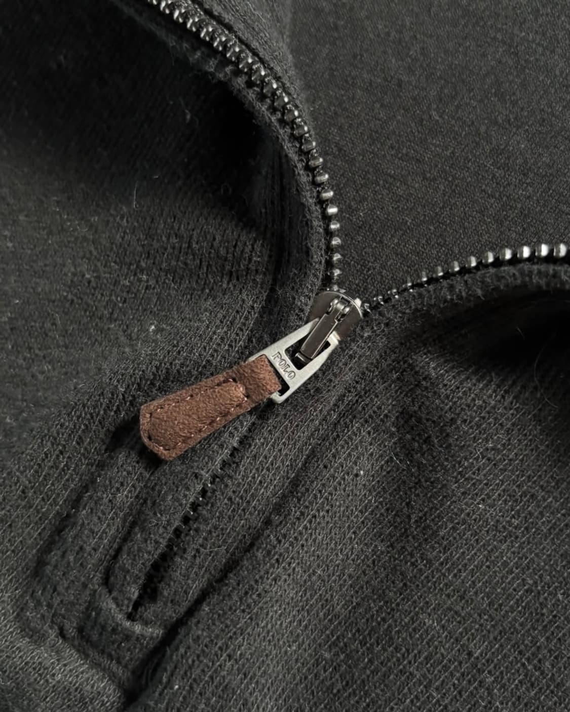 Polo 폴로 랄프로렌 신형 큐알 블랙 코튼 하프집업 상품이미지7