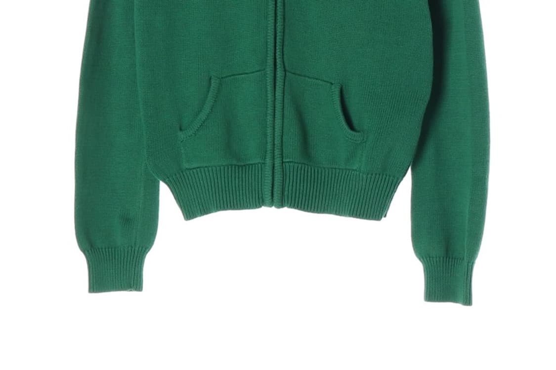 랄프로렌 스포츠 그린 코튼 니트 후드 집업 M 상품이미지5
