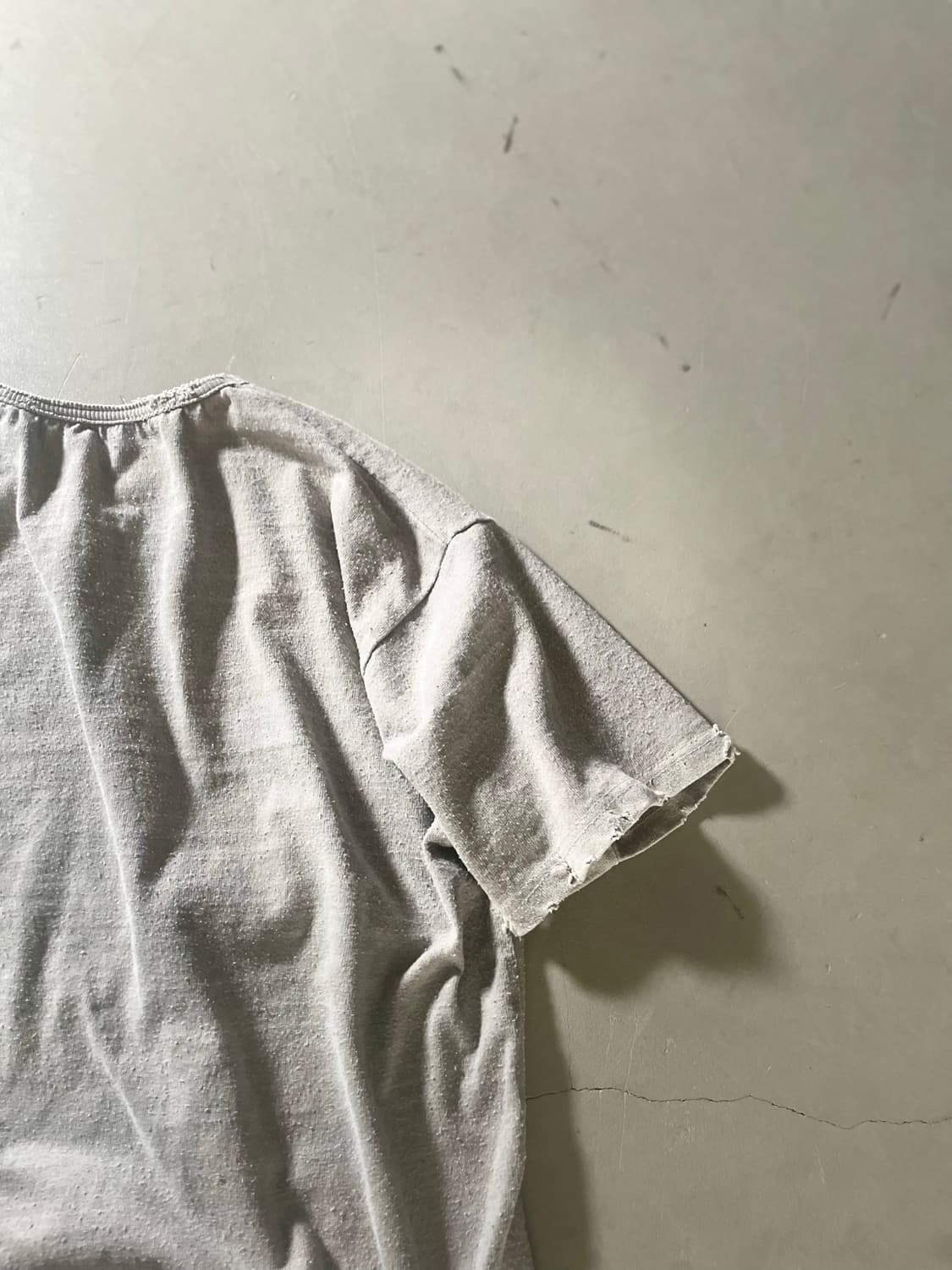 KZ ATELIER Layered Cut-Off Tee 상품이미지8