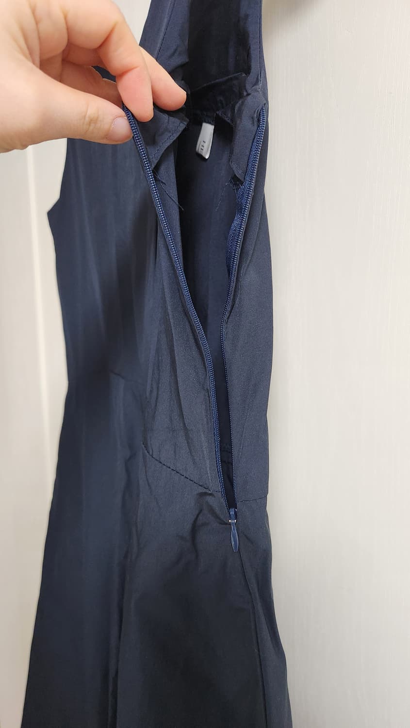 네이비 뷔스티에 롱 원피스 상품이미지3