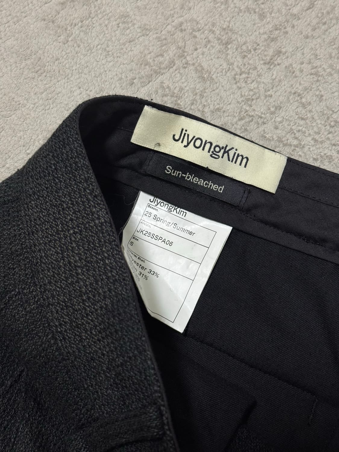 지용킴 선블리치드 레이어드 쇼츠(반바지) S 상품이미지7