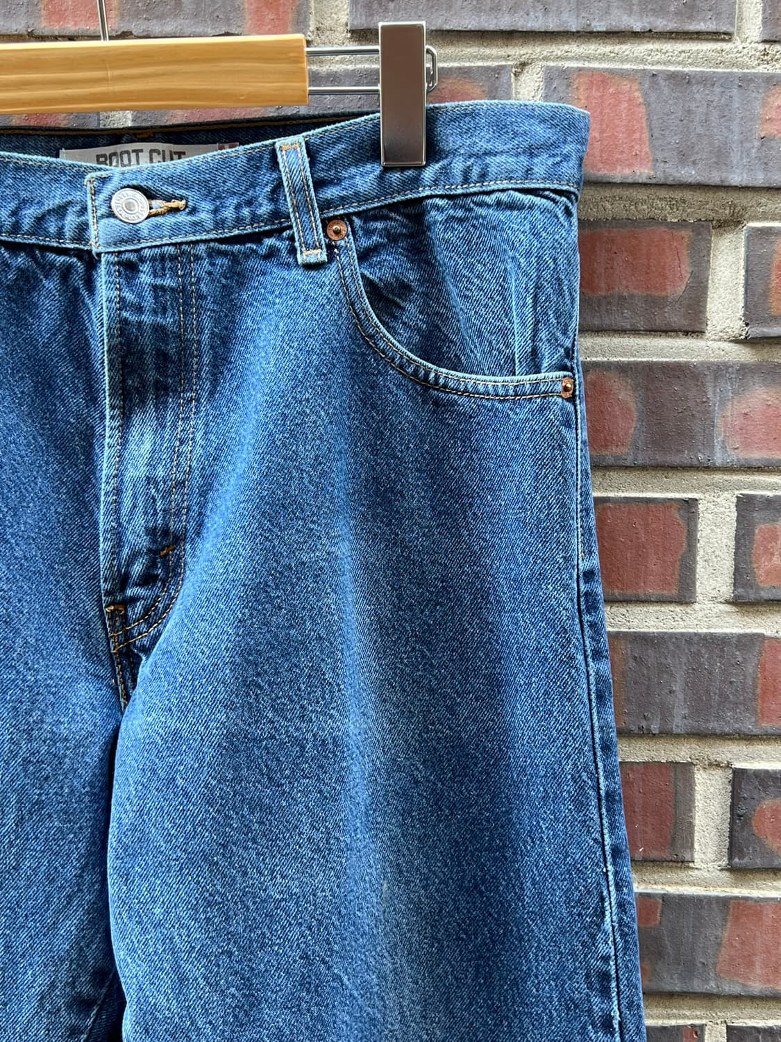 [34x30] 리바이스 517 부츠컷 데님 팬츠 플레어 청바지 상품이미지2
