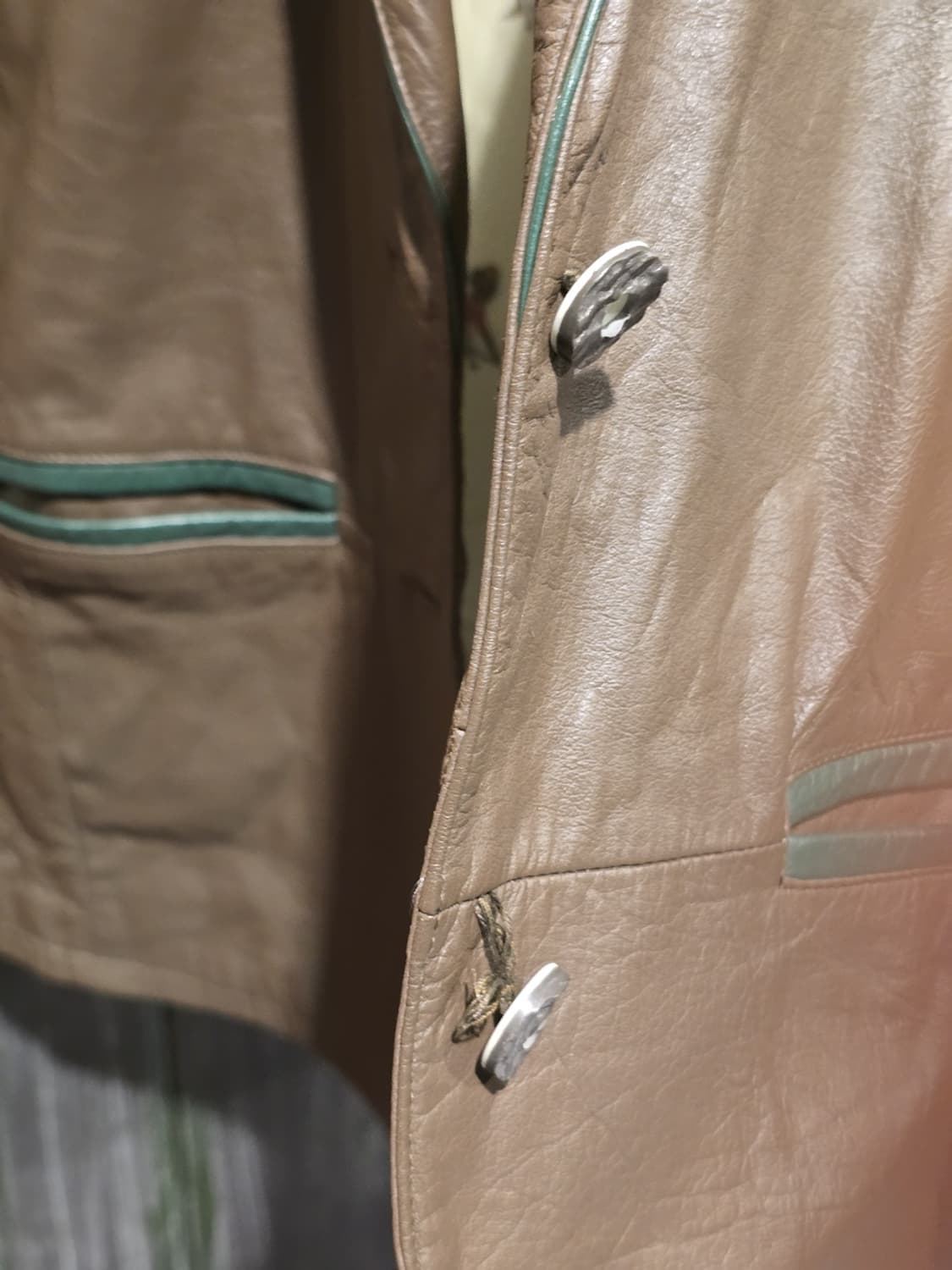 80s Leather Jacket /made in Germany 상품이미지5