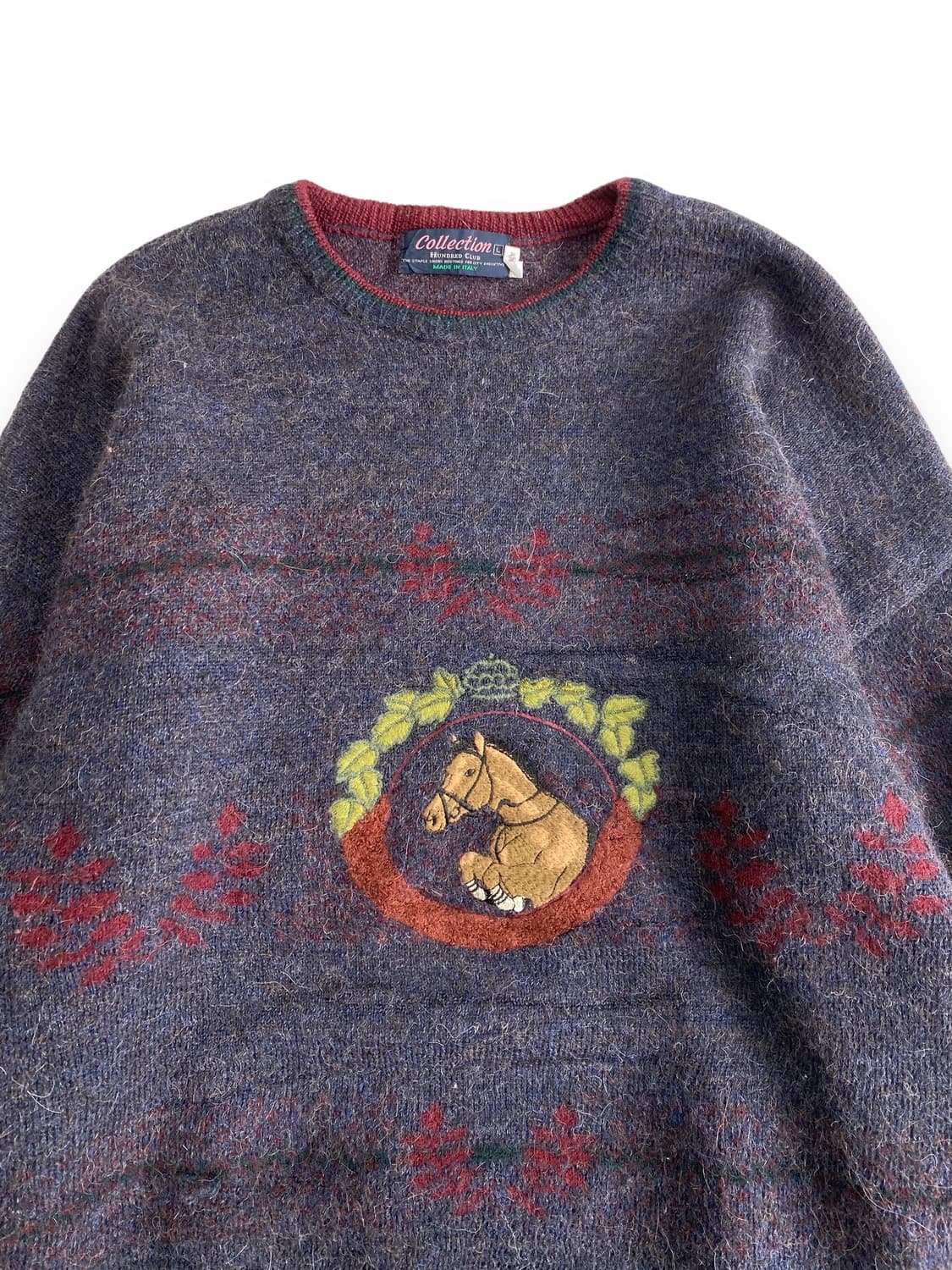 [L] Hundred Club 퓨어 울 니트 상품이미지3