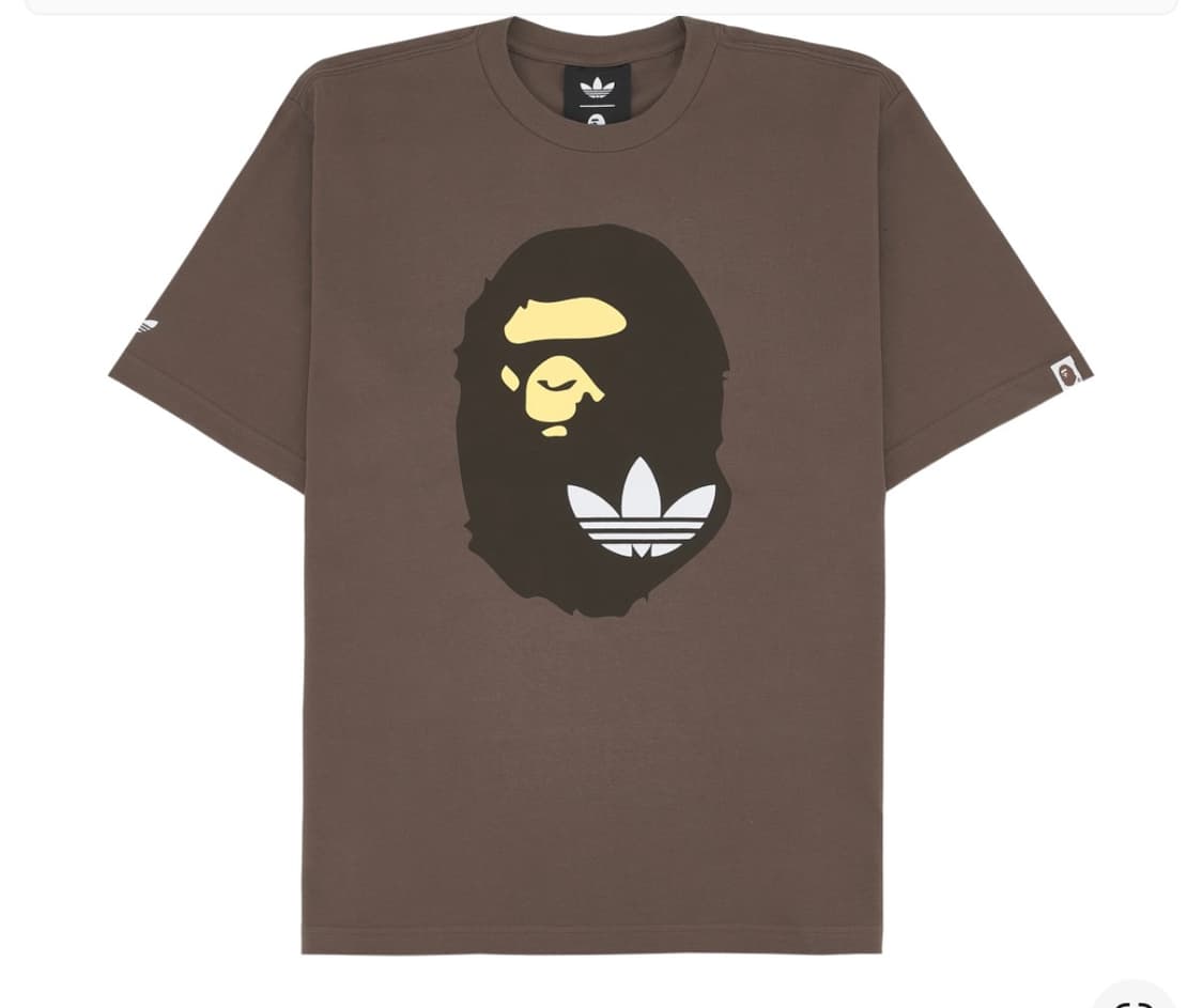 구함) 아디다스 베이프 숏슬리브 티셔츠 반팔 구 상품이미지1