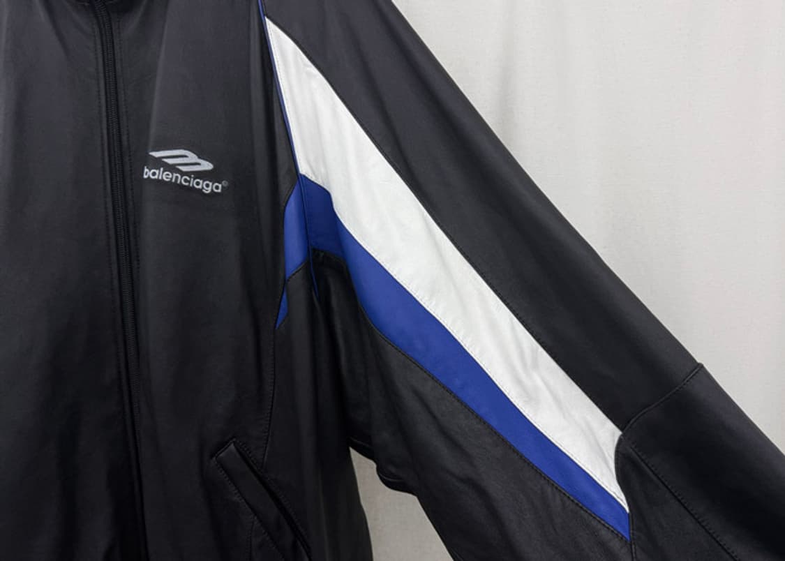 발렌시아가 레더 트랙 자켓 상품이미지4