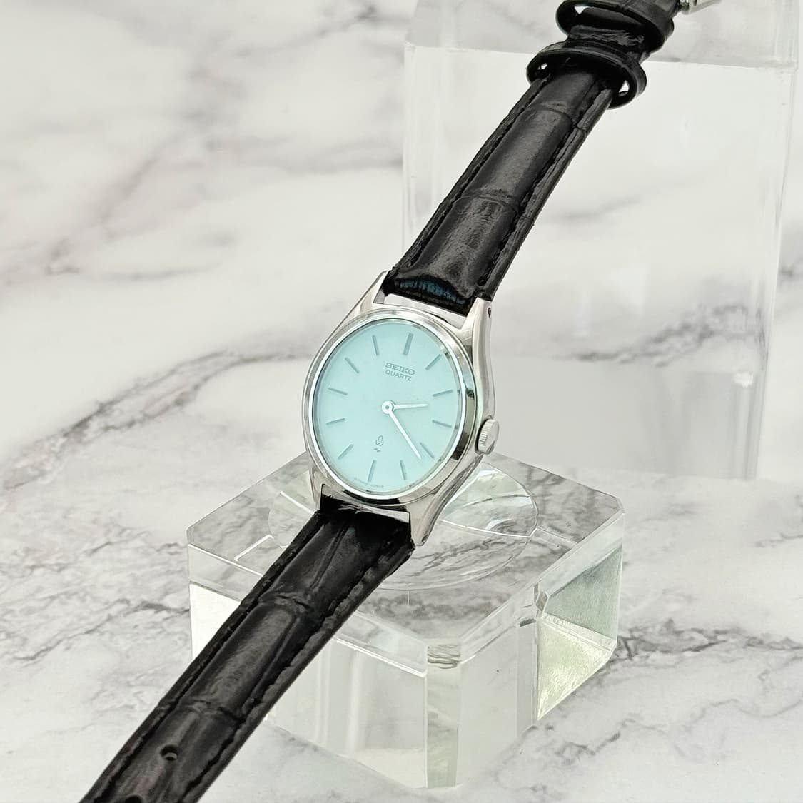 70s80s 빈티지 세이코 미니멀 실버 드레스 워치 상품이미지3
