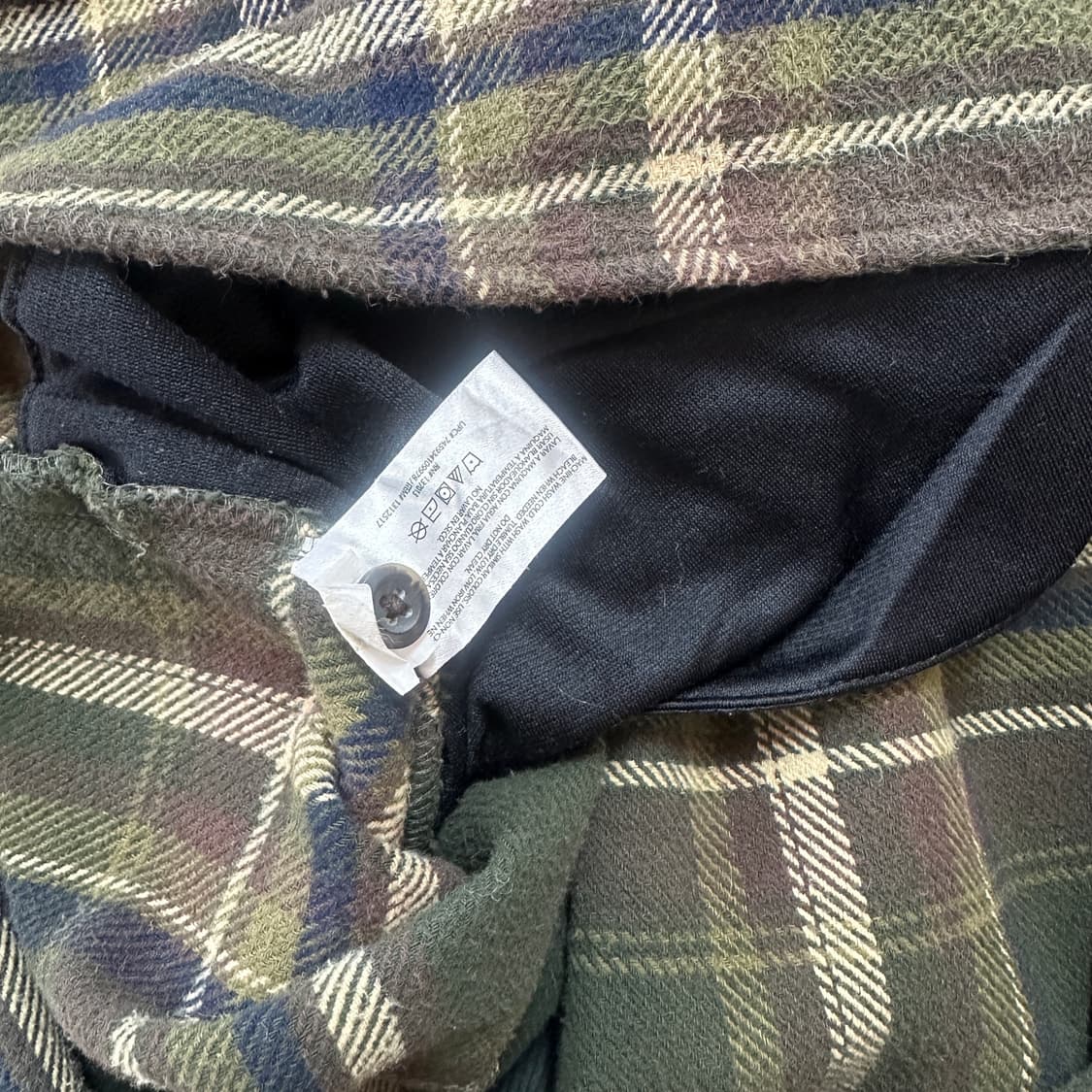 오르비스 체크 플란넬 셔츠 자켓 L 상품이미지8