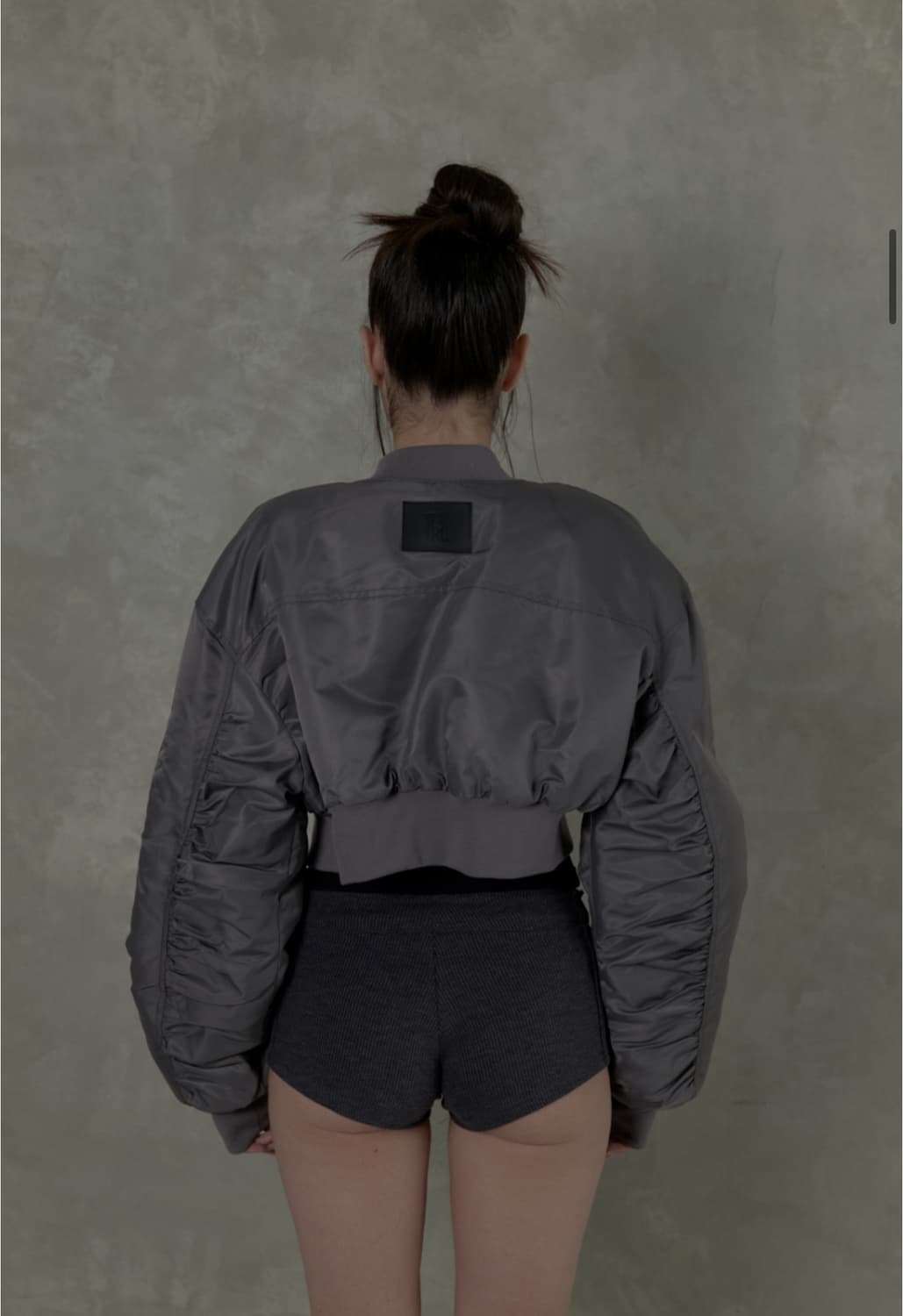 티유알이 muted bomber jacket gray 상품이미지2