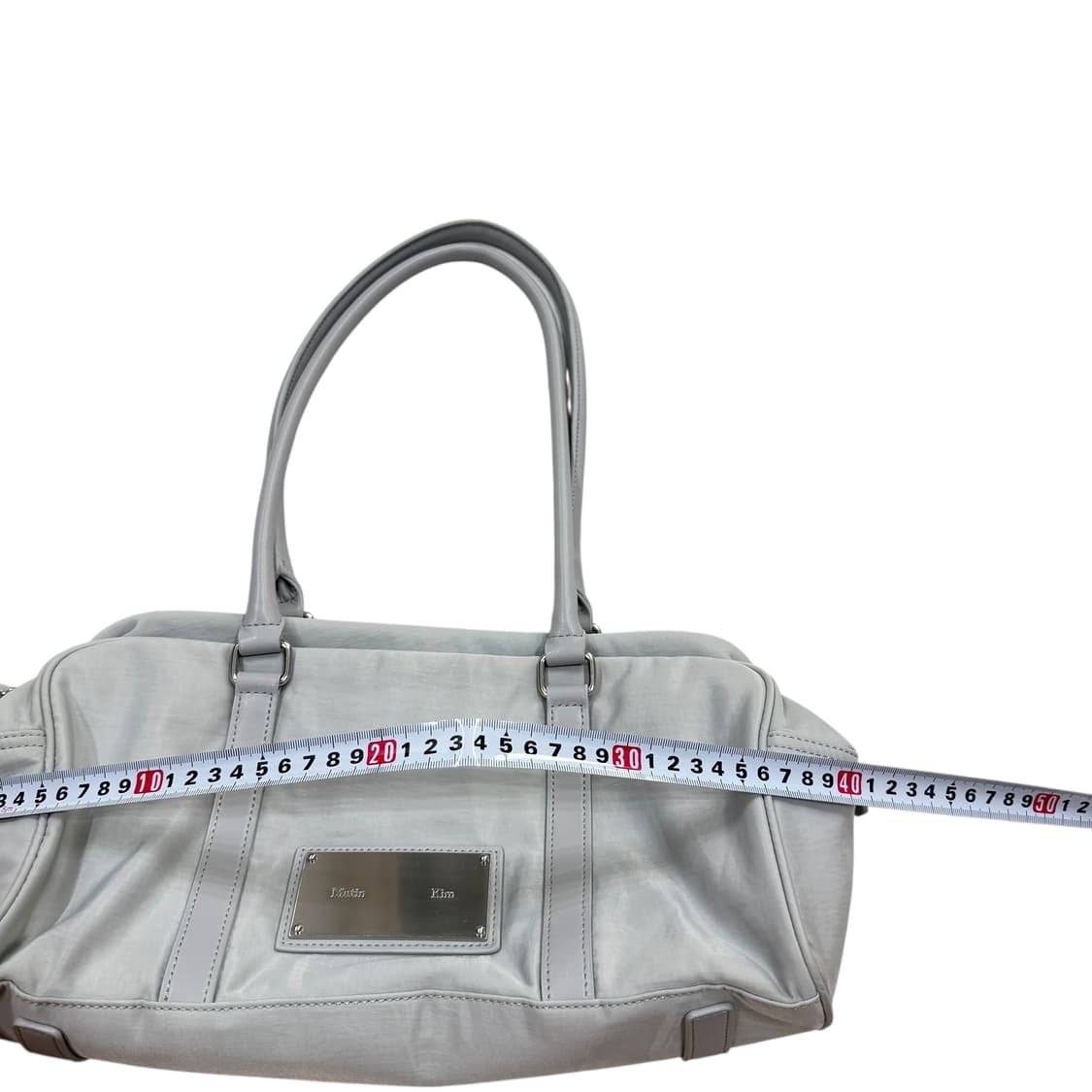 마뗑킴 스포티 토트백 가방 라이트 그레이 상품이미지6