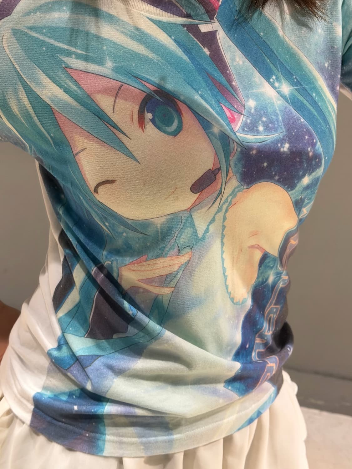 Hastune miku printing t-shirt 상품이미지4
