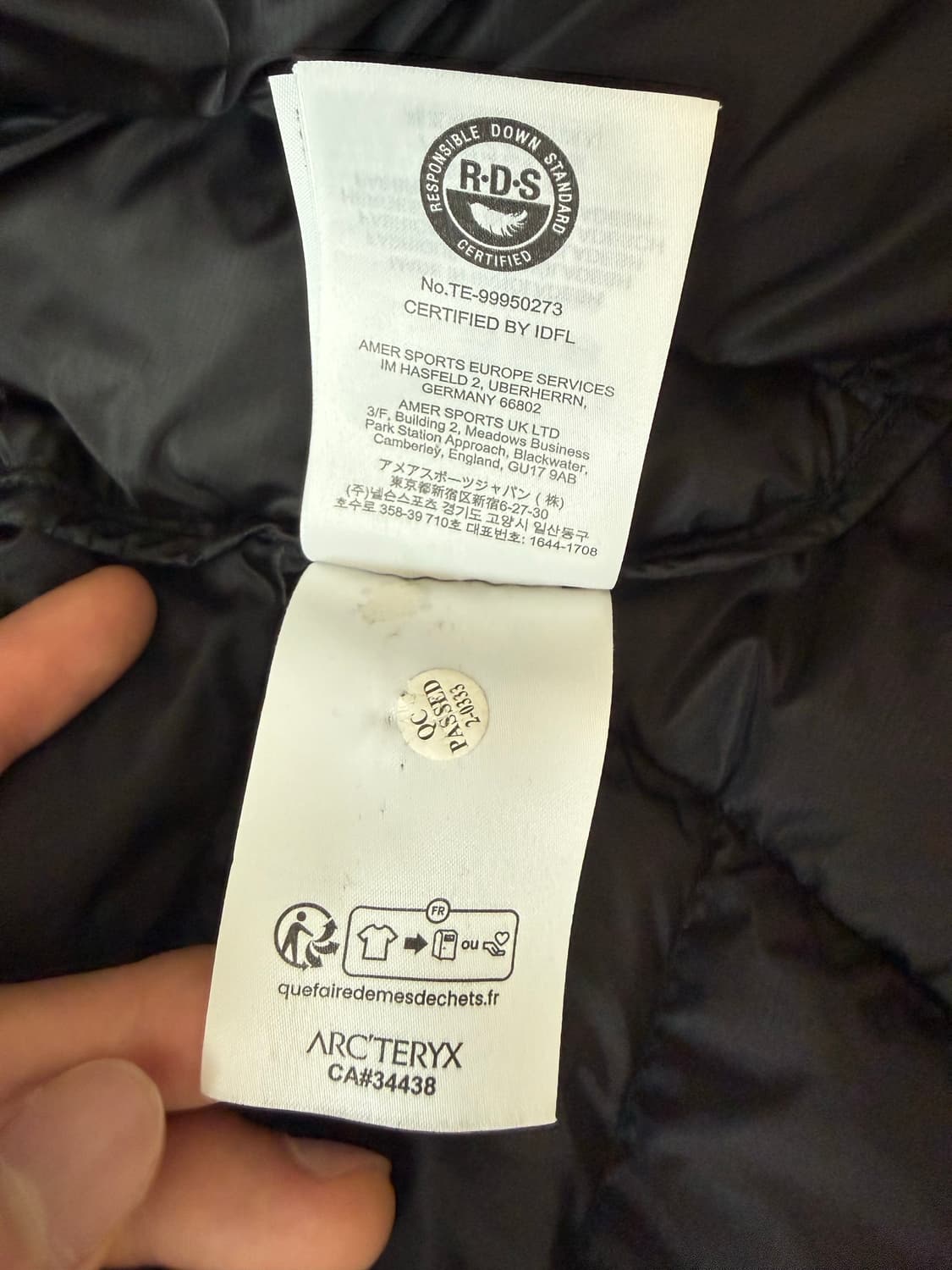 아크테릭스 토륨 후디 블랙 S 상품이미지9