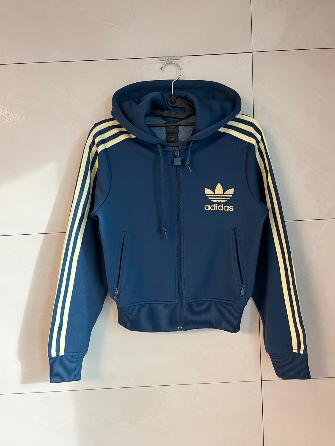 아디다스 파이어버드 후드 져지 네이비 (85) 상품이미지1