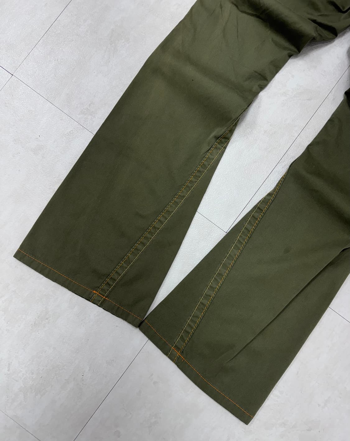 •TRUE RELIGION 카키 부츠컷 팬츠 26 USA 상품이미지6