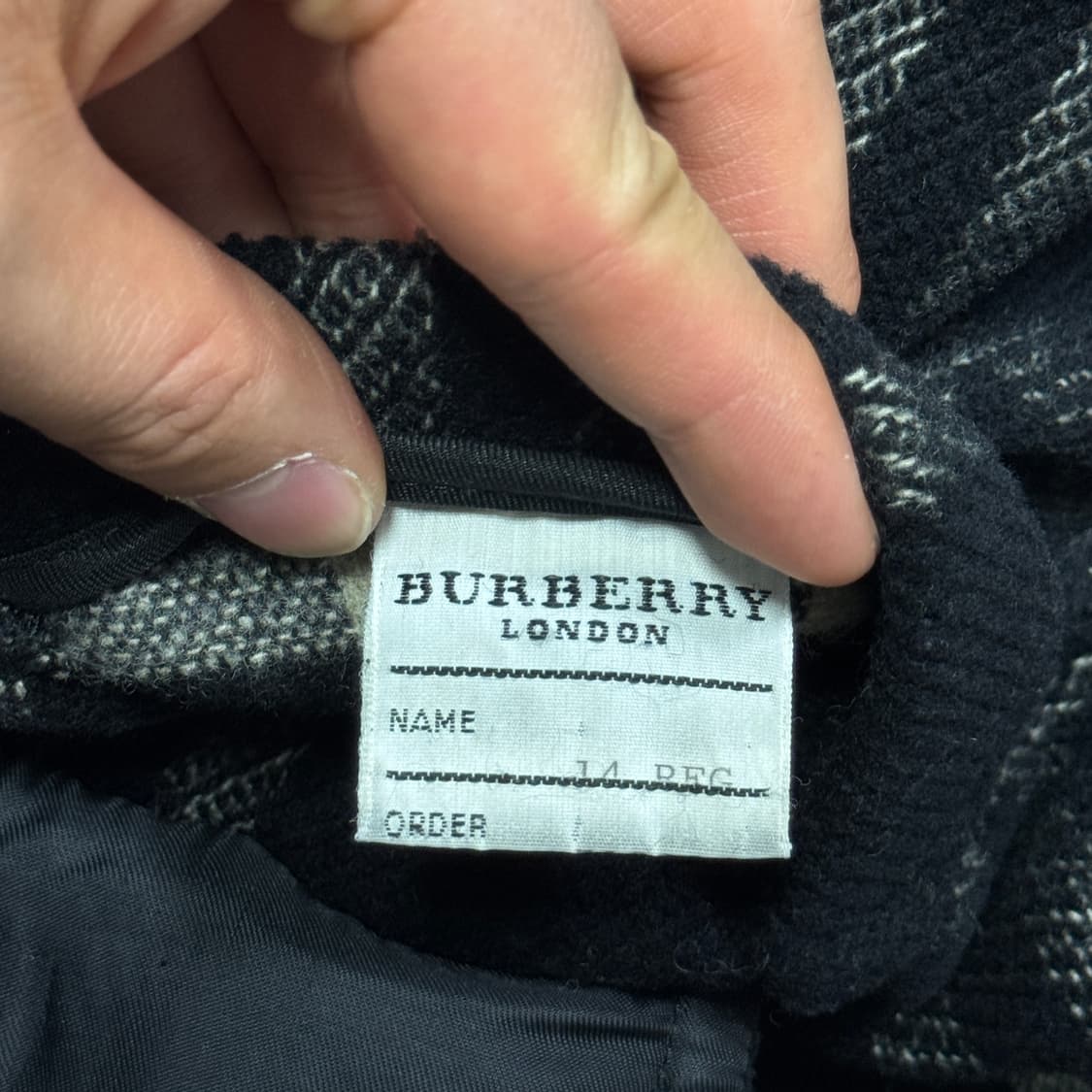 버버리 90s og 빈티지 체크 더플코트 100 ~ 105 상품이미지9