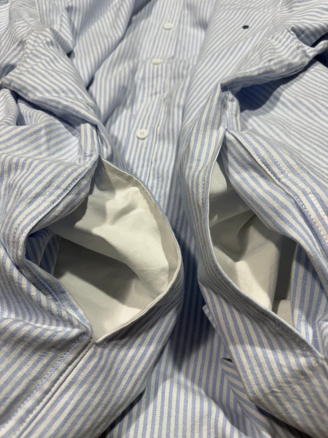 Beams 빔즈 야부사메 스트라이프 셔츠 상품이미지4