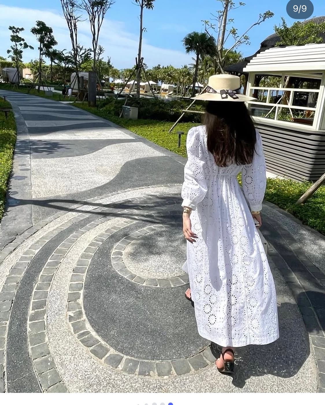 Cecile Punching Lace Dress 상품이미지8