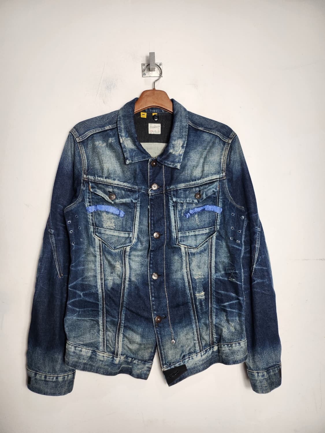 G-Star Raw 데님 워싱 자켓 상품이미지1