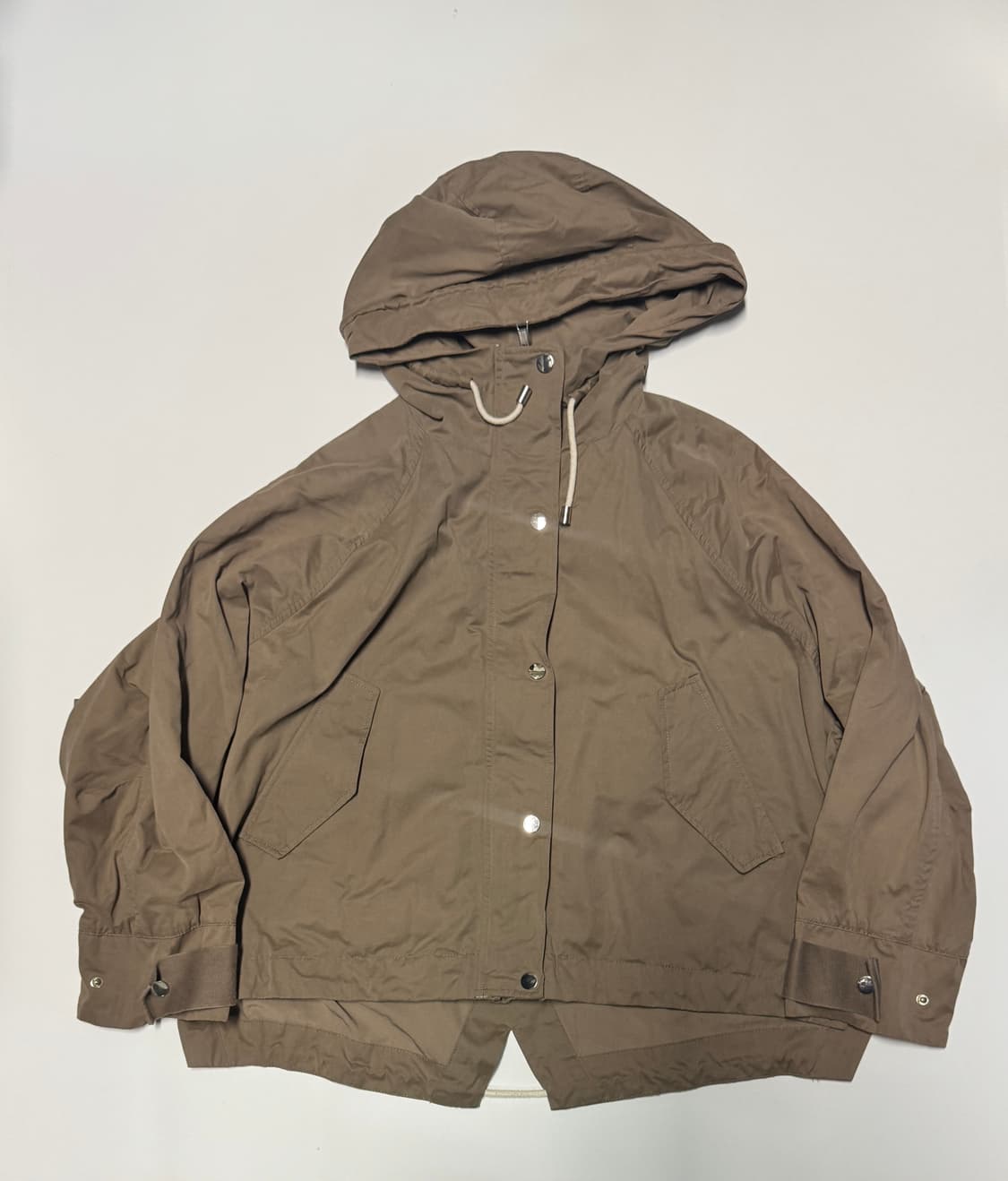 여성 자라 Zara 빅 사이즈 사파리 야상 숏 자켓 M 상품이미지1