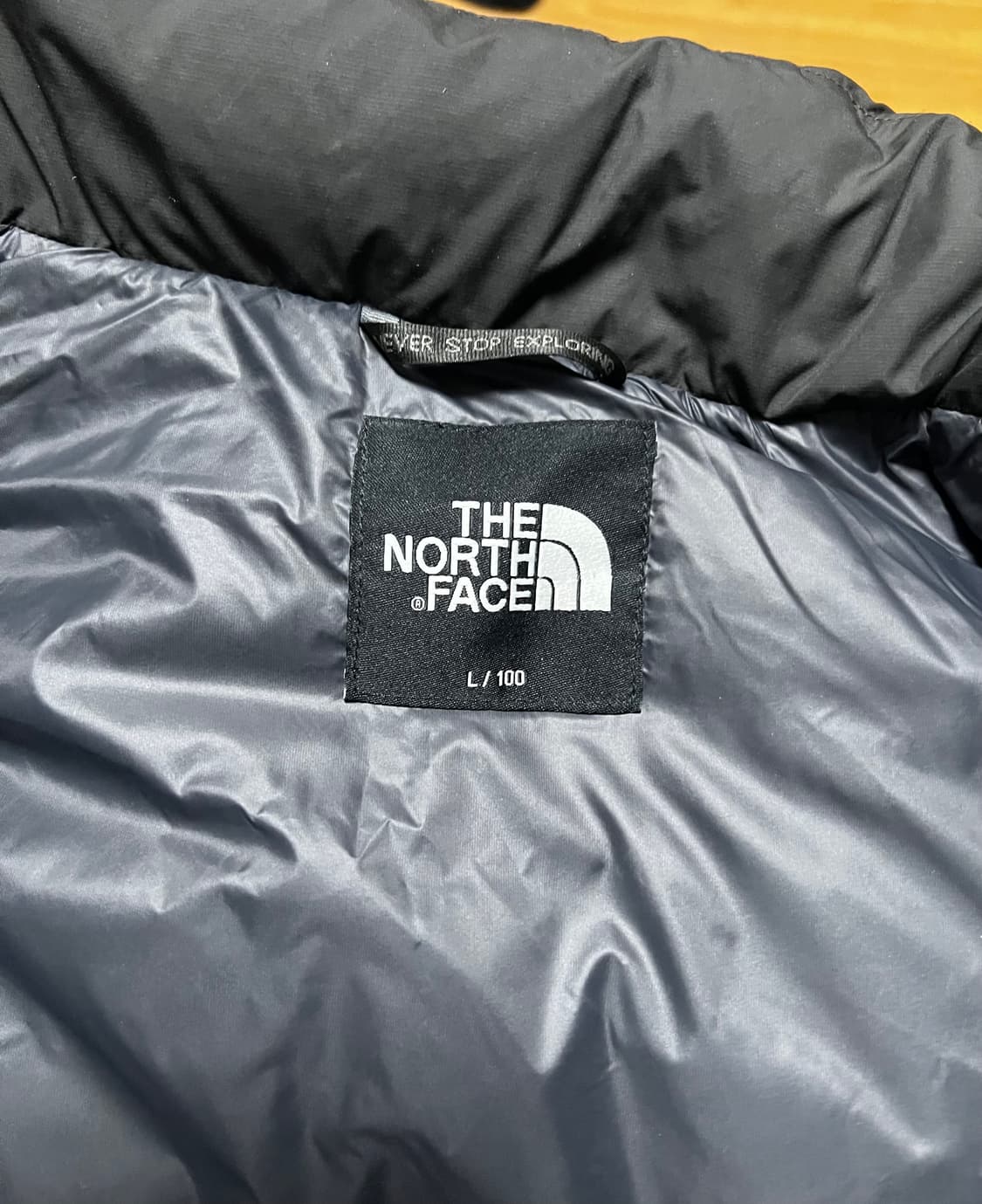 노스페이스 1992 눕시 다운 자켓 차콜 국내 (L) 판매 상품이미지5