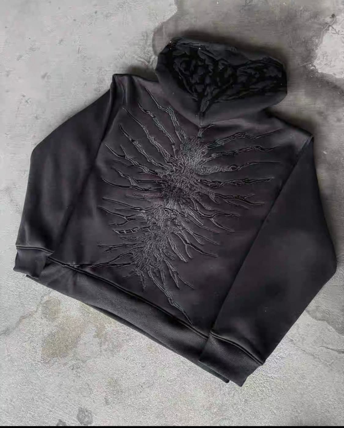 후드셋업 핑크 검정 상품이미지2