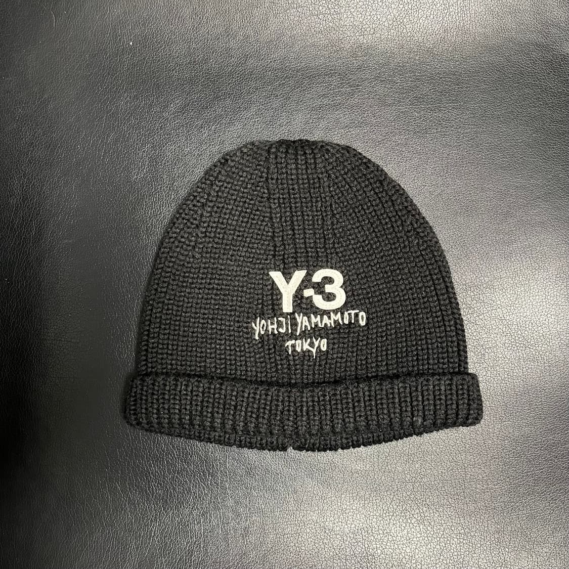 Y-3 요지 야마모토 청키 니트 비니 상품이미지1