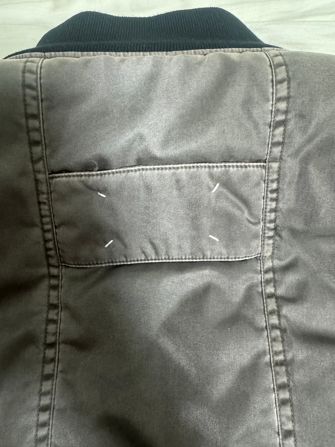 [새상품]메종 마르지엘라 16fw 스티치 봄버 자켓 상품이미지5