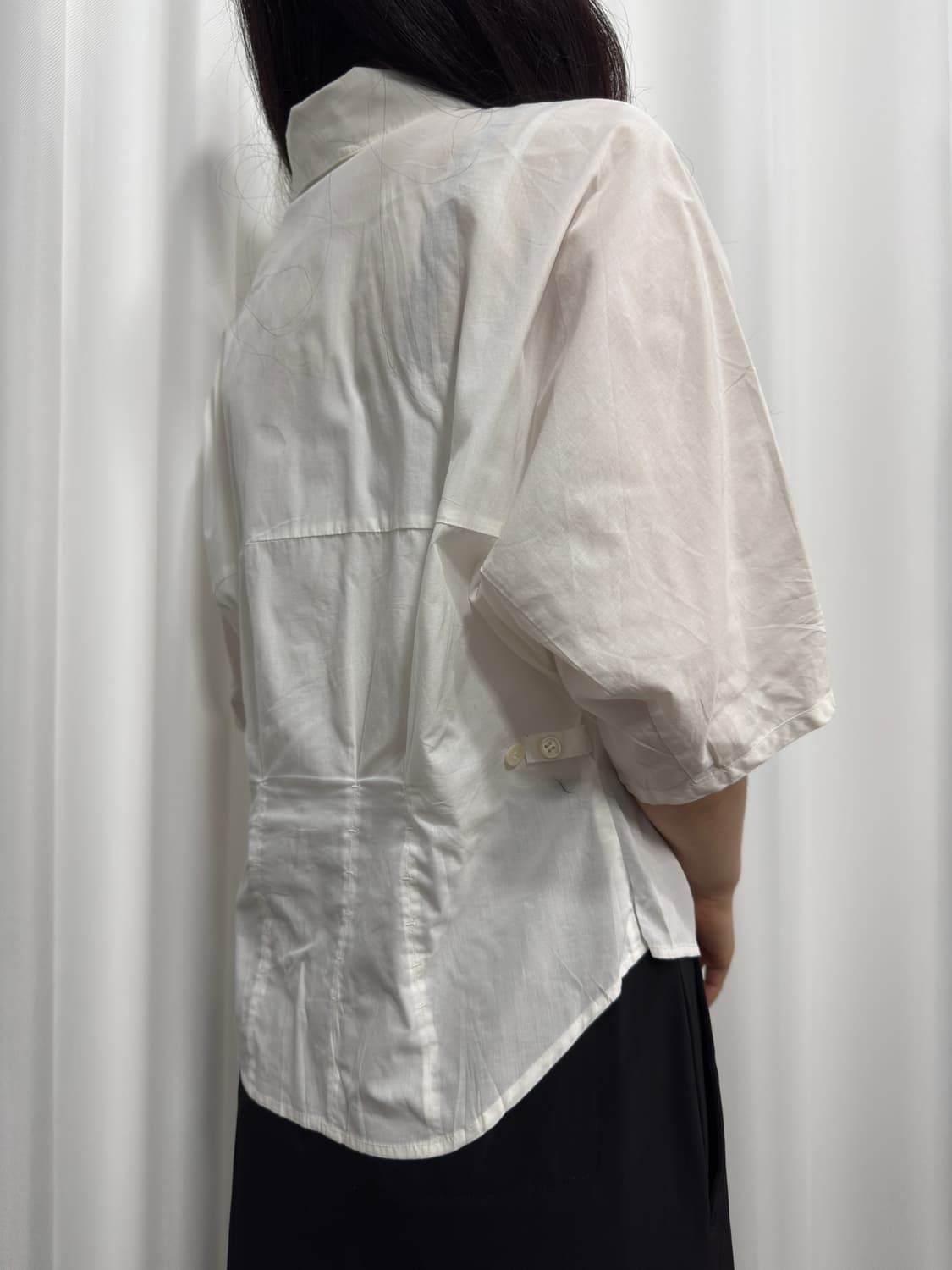 respighi pintuck shirt 상품이미지4