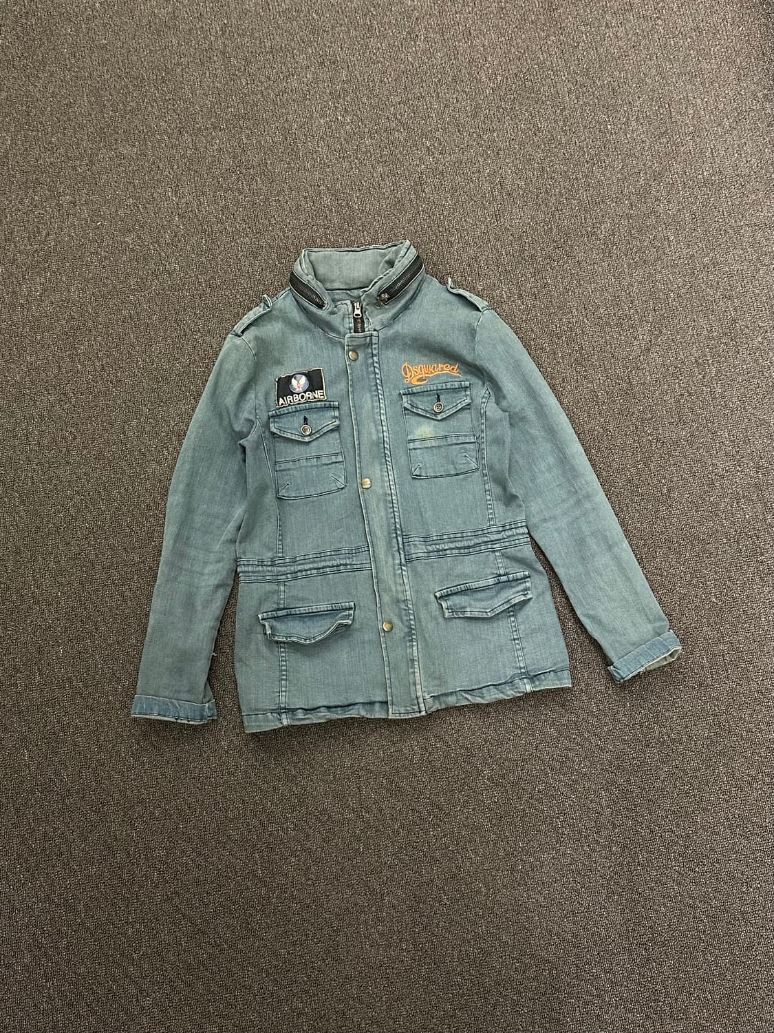 M)Young Storm Shop 빈티지 여성 데님 자켓 상품이미지2