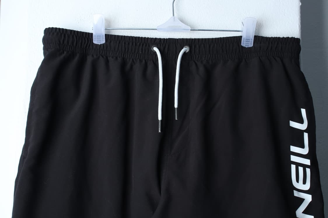 (XL-2XL) 오닐 반바지 팬츠 빅로고 밴딩 블랙 스윔-P9850 상품이미지3