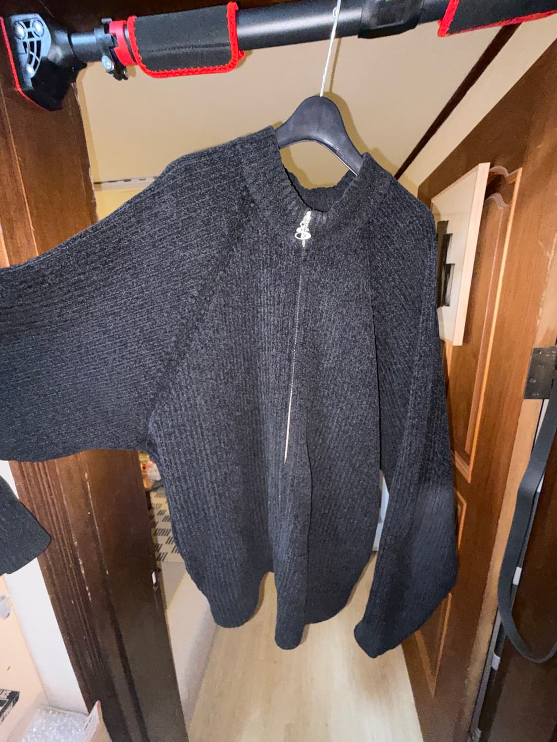 야드세일 니트 집업 상품이미지2