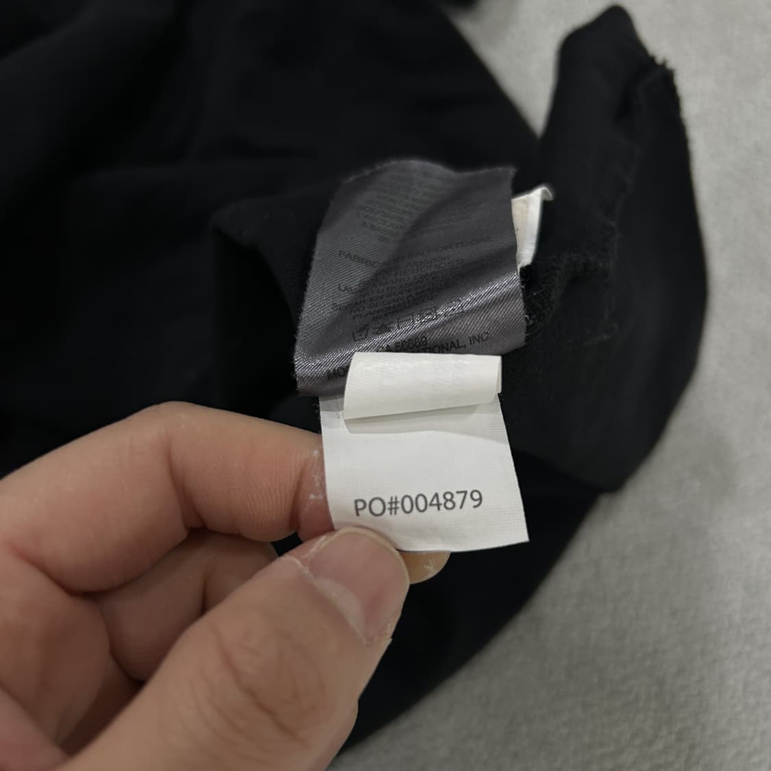 무스너클 로고 블랙 반팔 티셔츠 S 상품이미지4