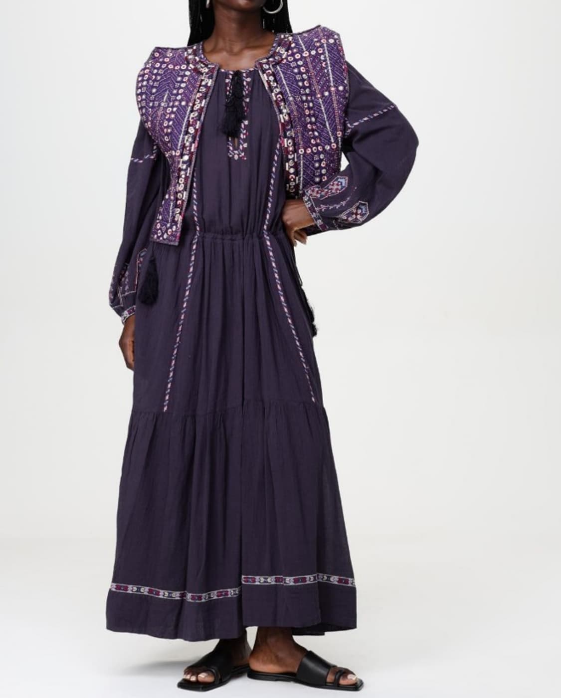 정품 이자벨마랑 플로렌자 원피스 상품이미지1