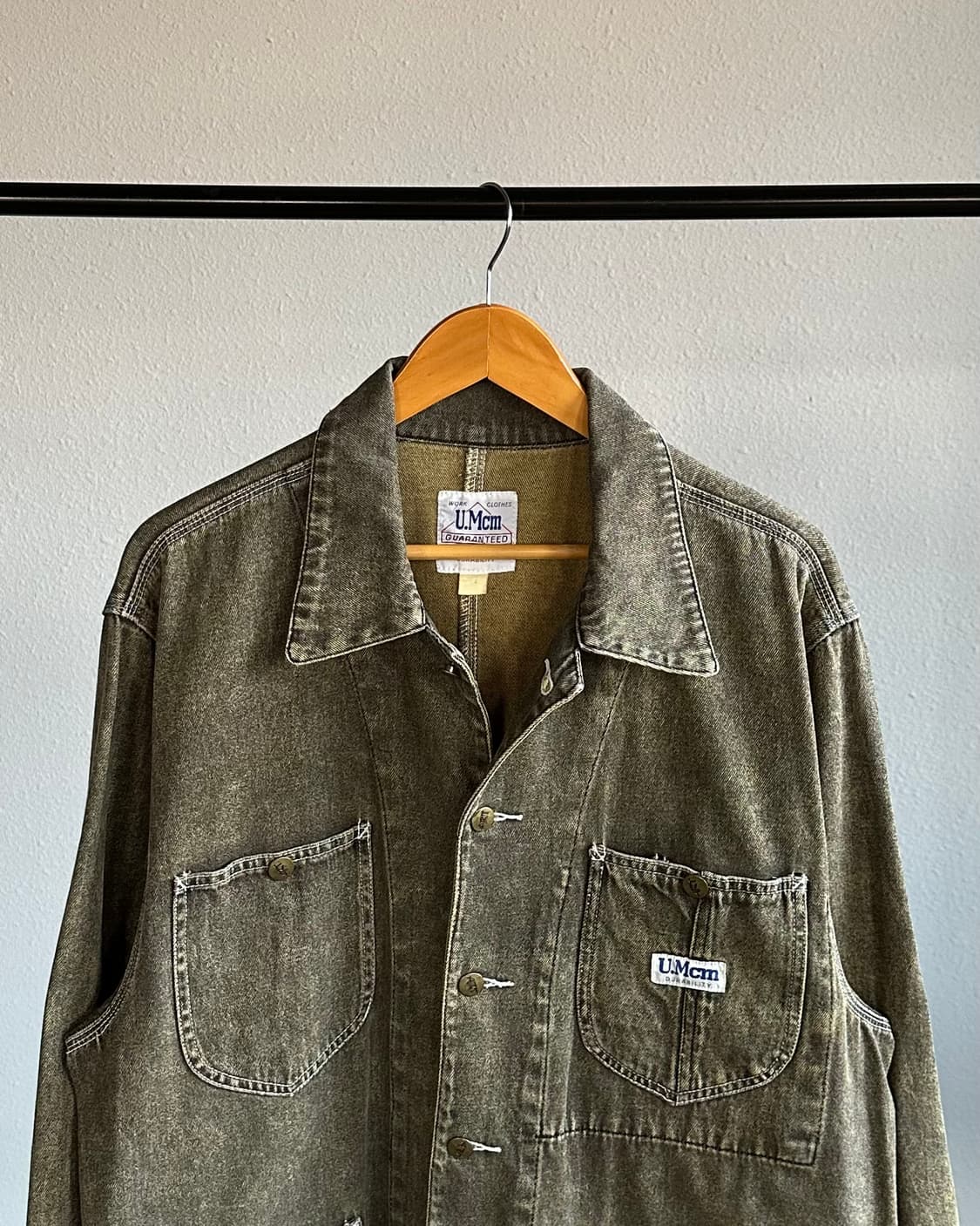 [L]U.Mcm JPN 빈티지 워크 자켓 상품이미지2