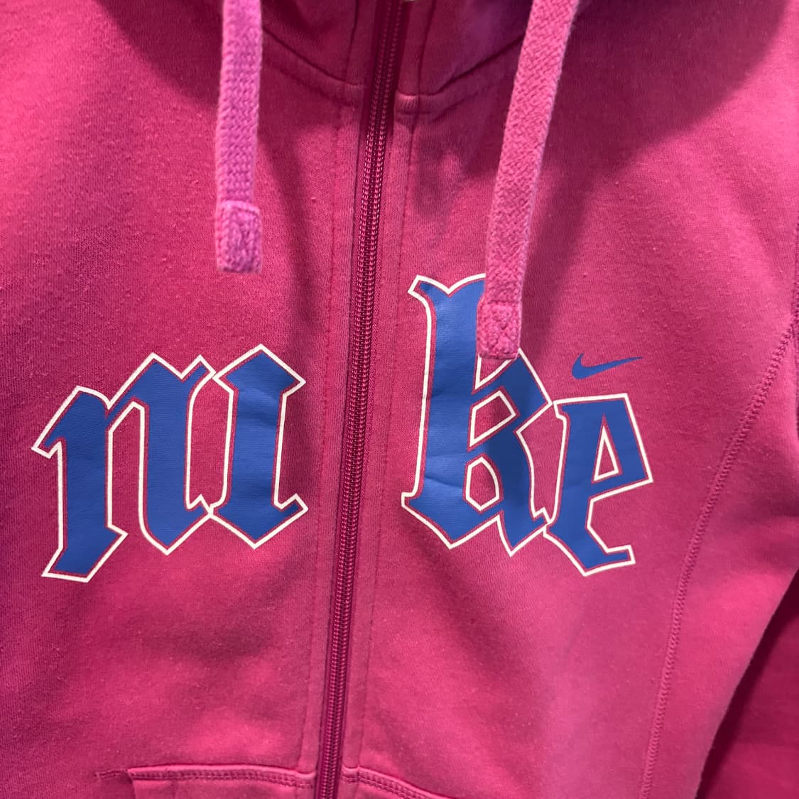 나이키 올드스쿨 빅로고 후드집업 상품이미지2