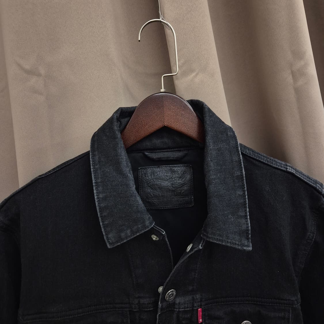리바이스 블랙 데님 커뮤터 트러커 자켓 M 상품이미지3