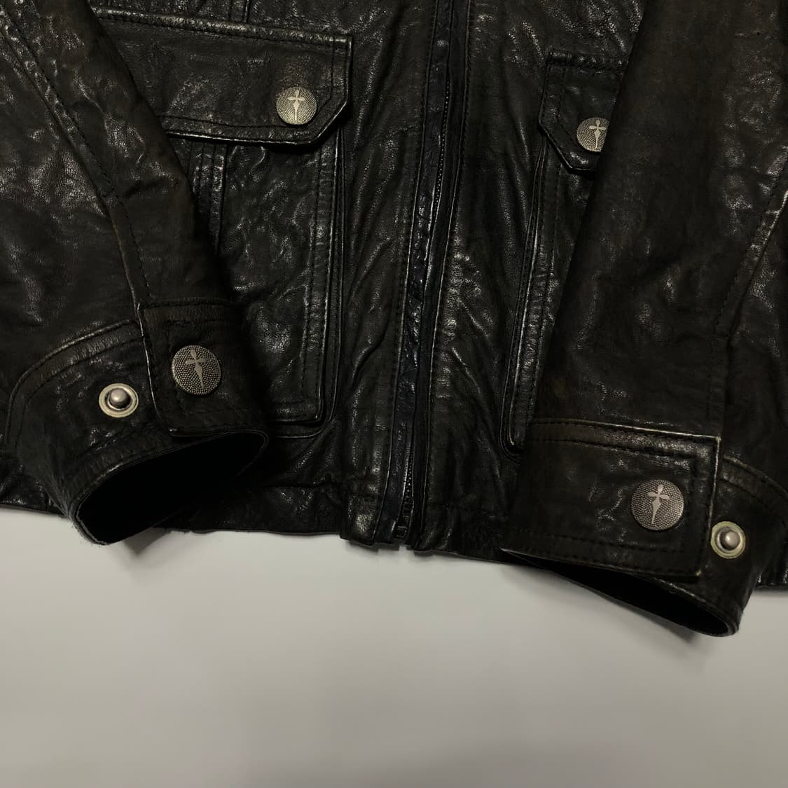 톰보이 램스킨 레더자켓 상품이미지7