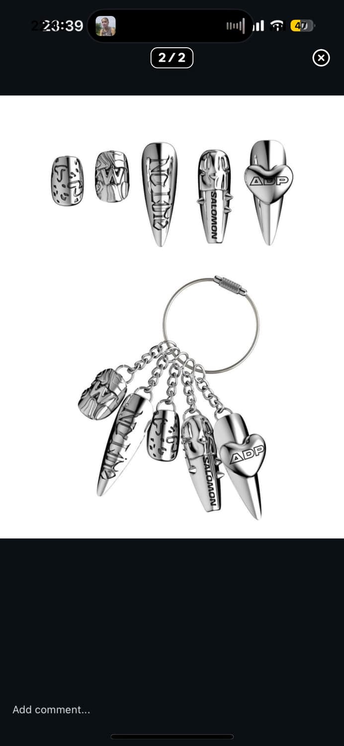 살로몬 올데프 키링 상품이미지2