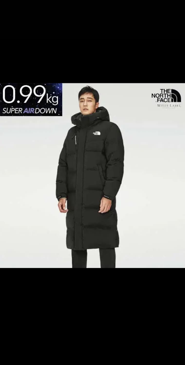 [[L, 공용]# 노스페이스 슈퍼에어구스다운 롱패딩/소지섭패딩 상품이미지1