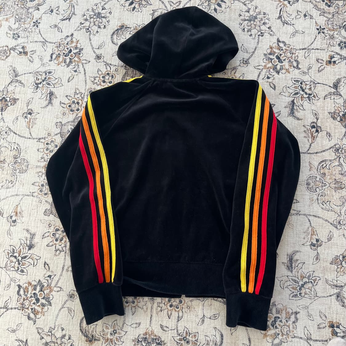 아디다스 벨루어 벨벳 후드 져지 상품이미지5