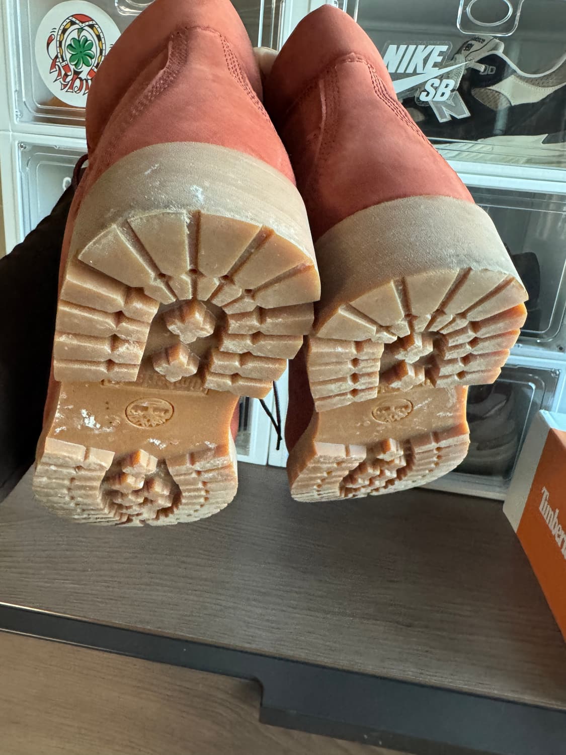 팀버랜드 헤리티지 누벅 다크 레드 260 상품이미지3